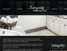 Tablet Screenshot of integritycabinets.com